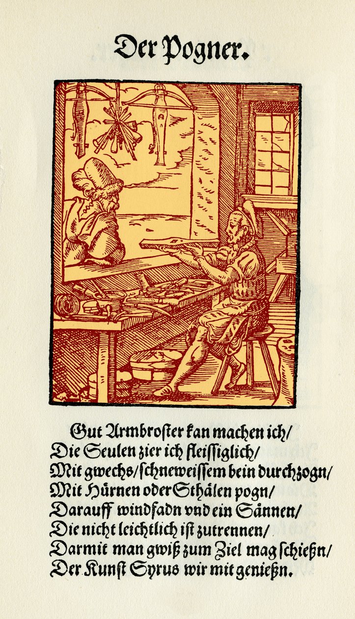 Bogenmacher von Jost Amman