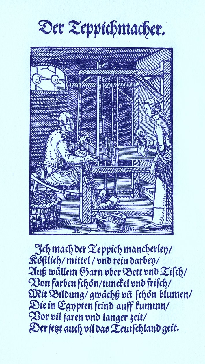 Teppichmacher von Jost Amman