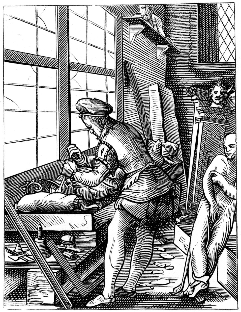 Bildhauer von Jost Amman