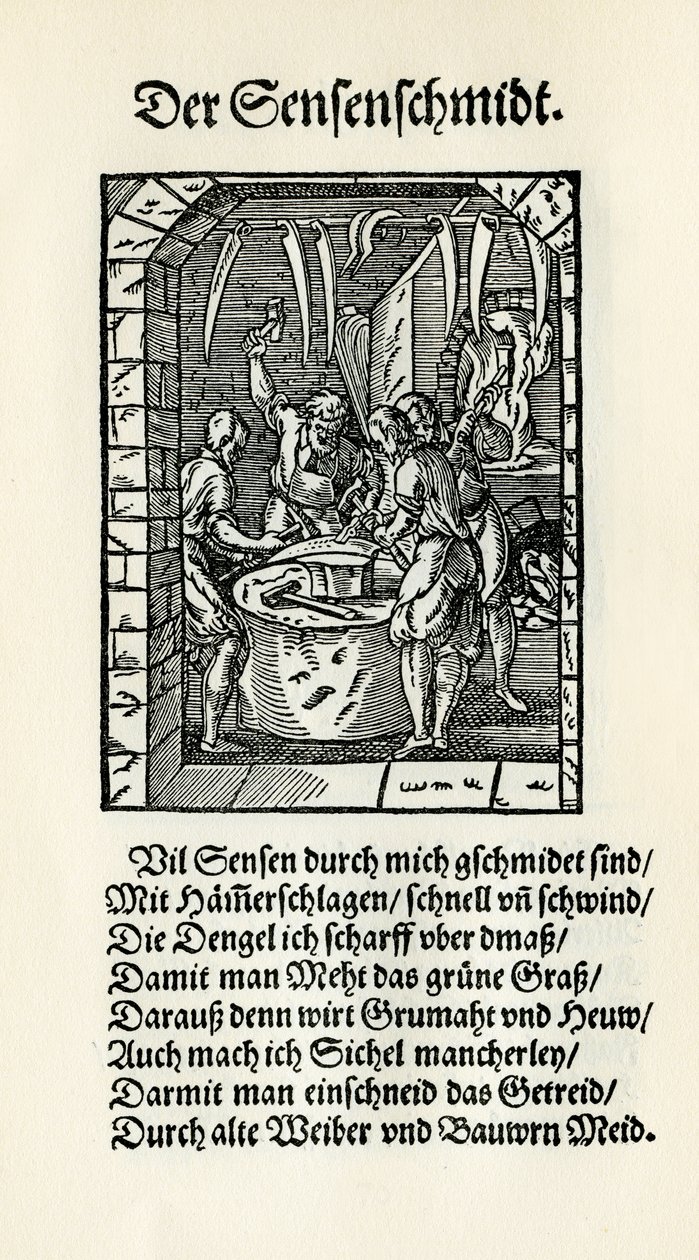 Sensenmacher von Jost Amman