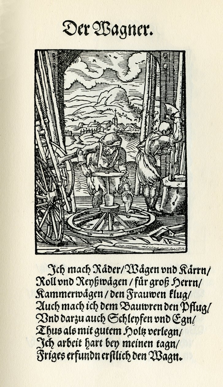 Wagenbauer von Jost Amman