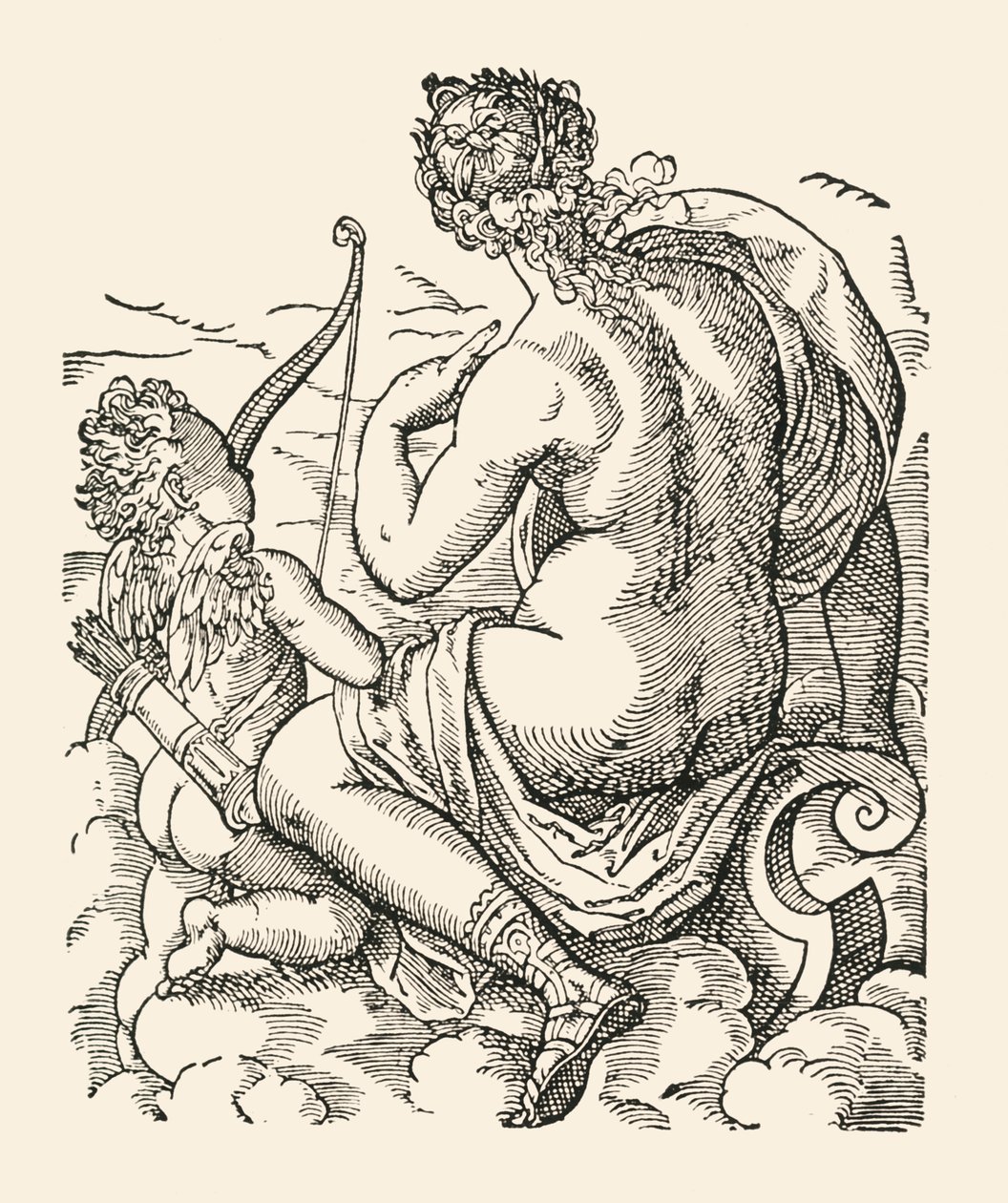 Venus und Amor von Jost Ammon