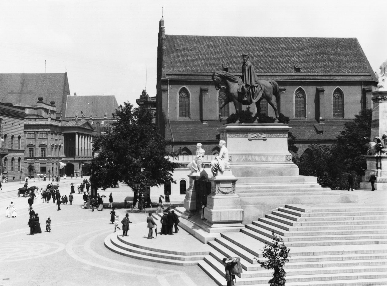 Ansicht von Schweidnitz, Breslau (heutiges Wroclaw) Polen, um 1910 von Jousset