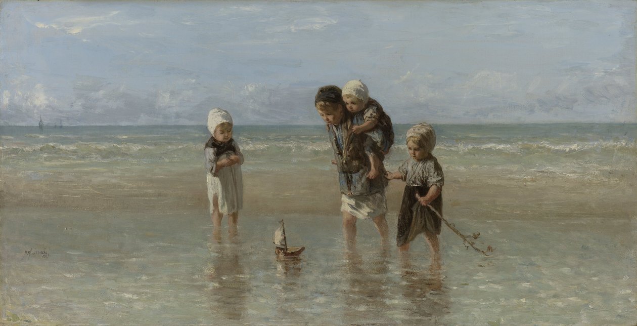 Kinder des Meeres von Jozef  Israels