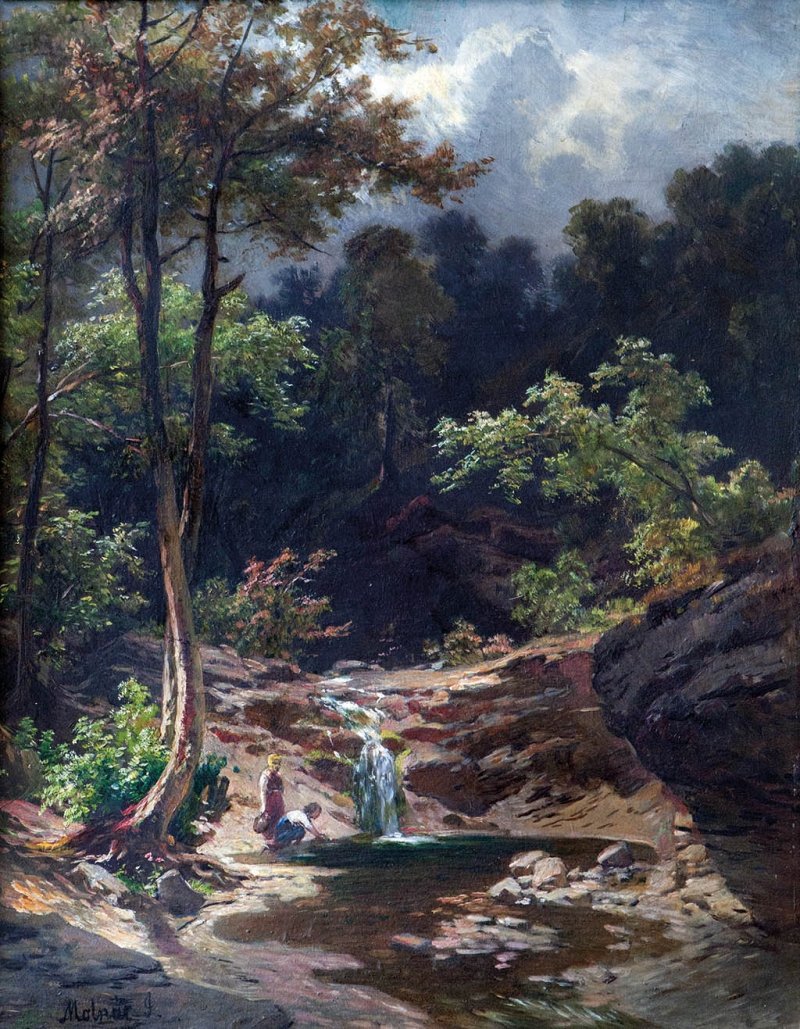 Wald Bach von Jozsef Molnar