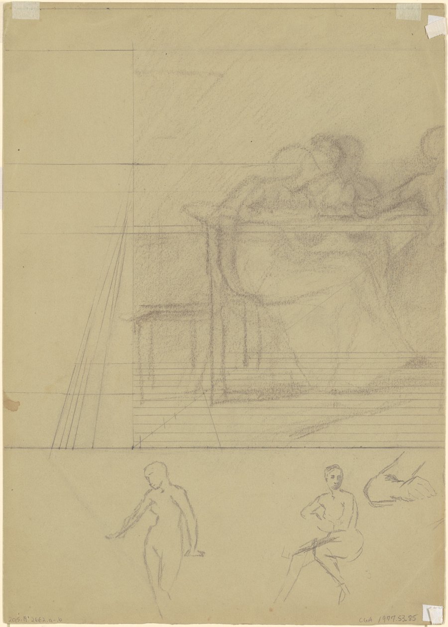 Studien von Figuren [verso] von Jr. Enoch Wood Perry
