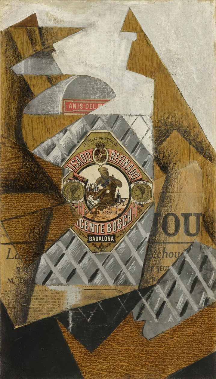 Die Anisflasche von Juan Gris