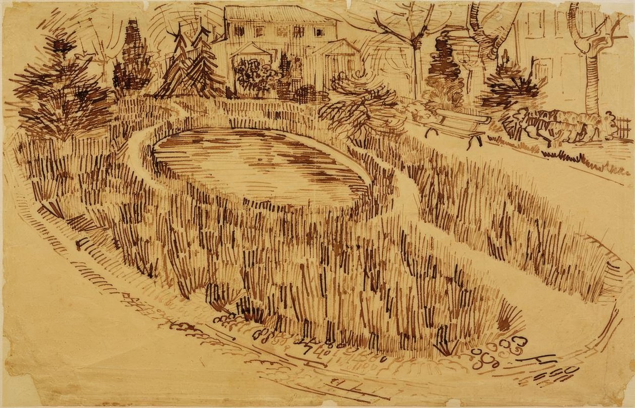 Landschaft in Ceret von Juan Gris