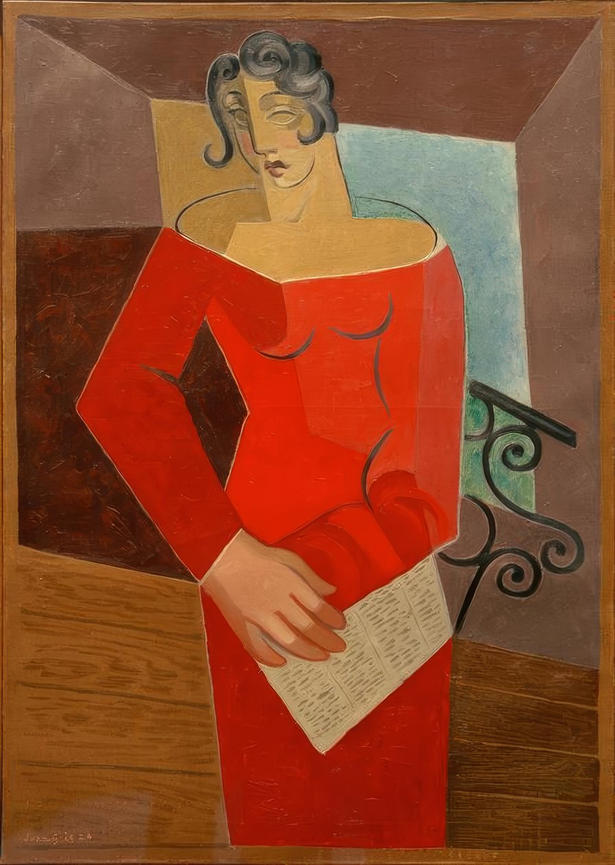 Die Sängerin von Juan Gris