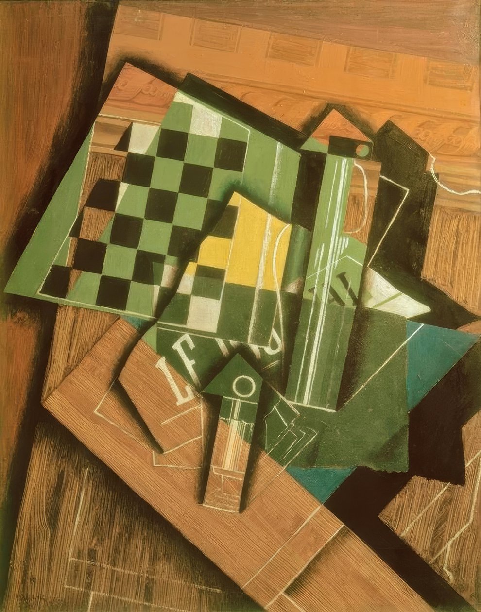 Das Schachbrett von Juan Gris