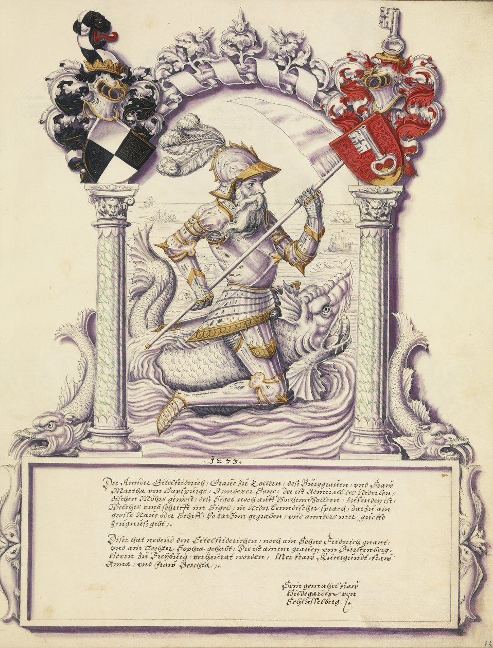 Eitelfriedrich II Hohenzollern von Jörg Ziegler