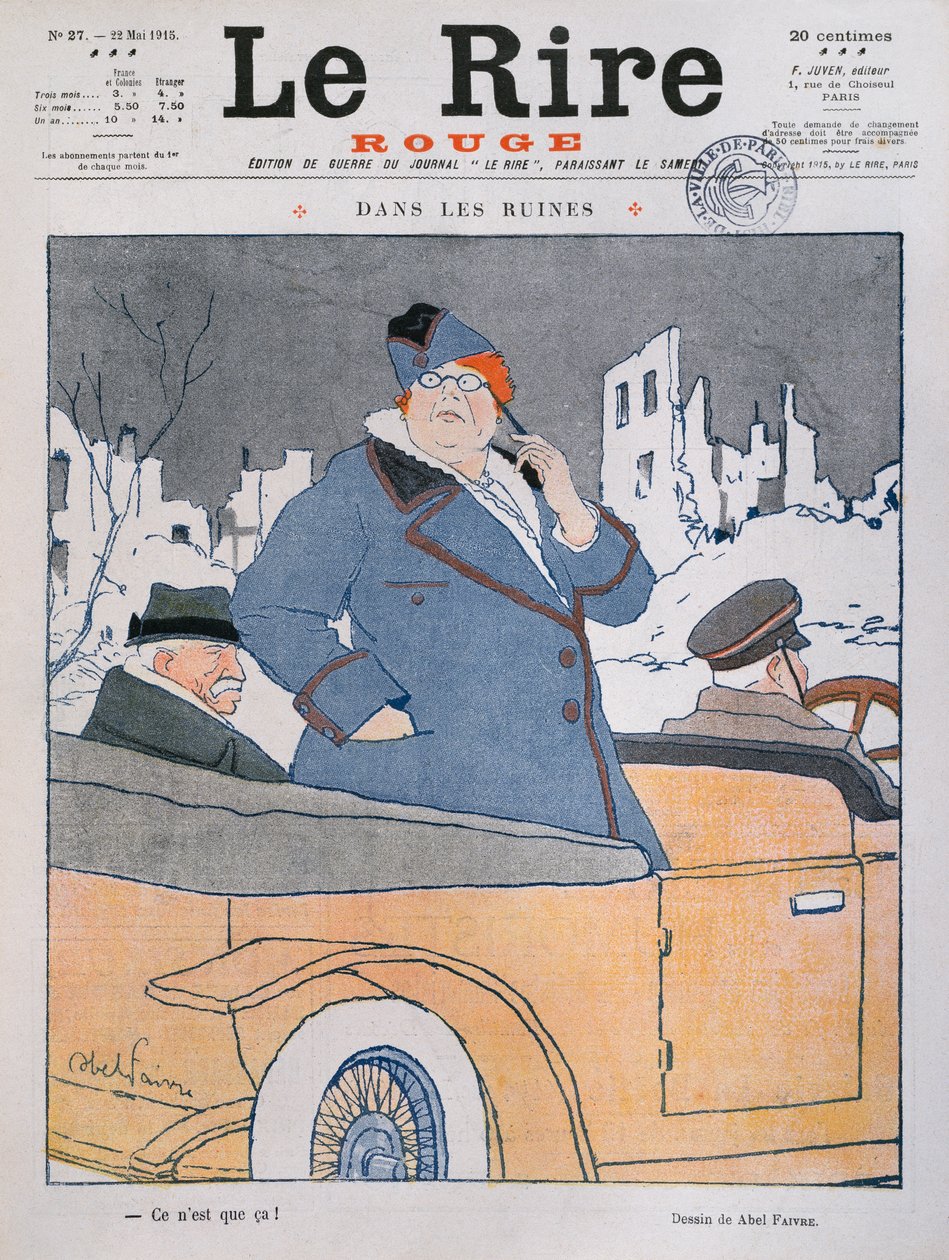In den Ruinen, ist das alles, Titelillustration aus 