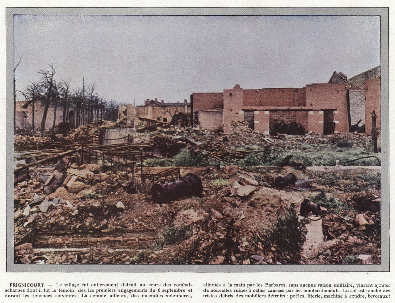 Frignicourt von Jules Gervais Courtellemont