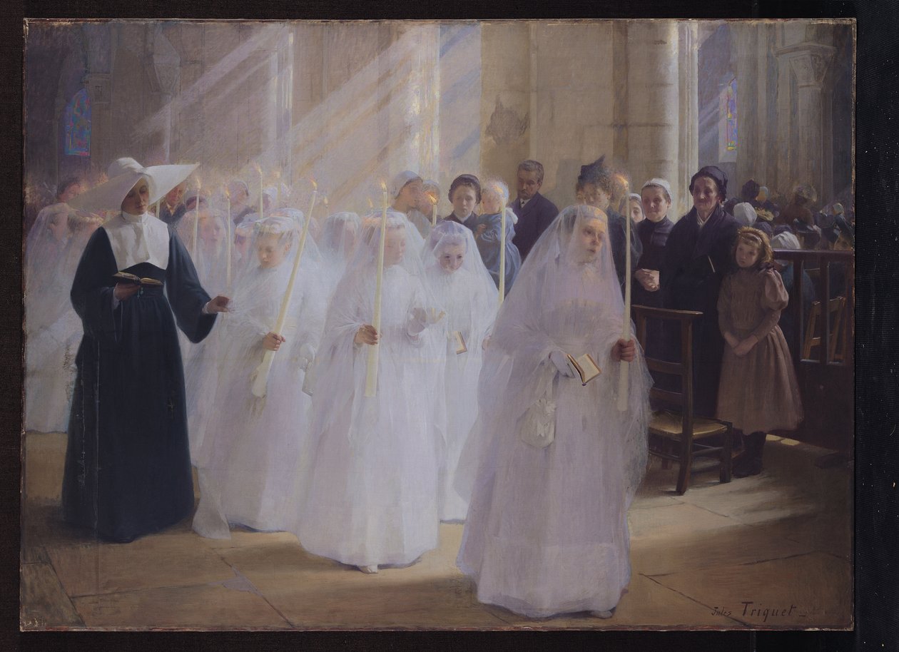 Feierliche Kommunion von Jules Triquet
