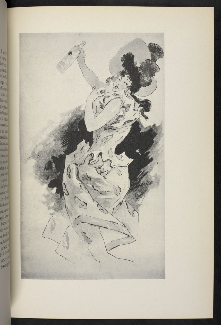 Eine Tänzerin von Jules Cheret