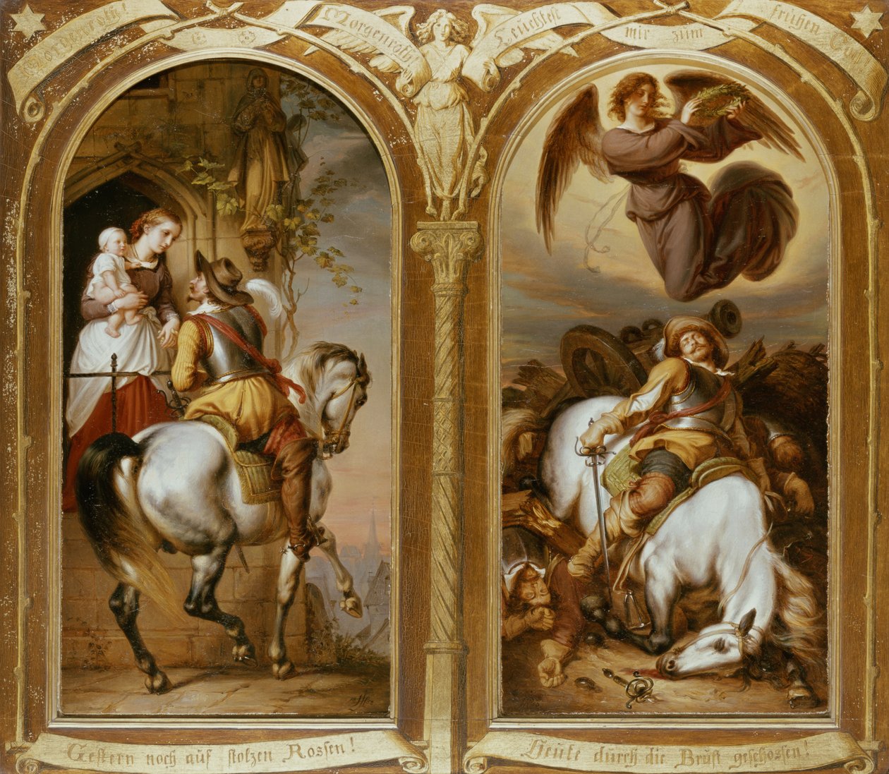Frieden und Krieg von Jules Huebner