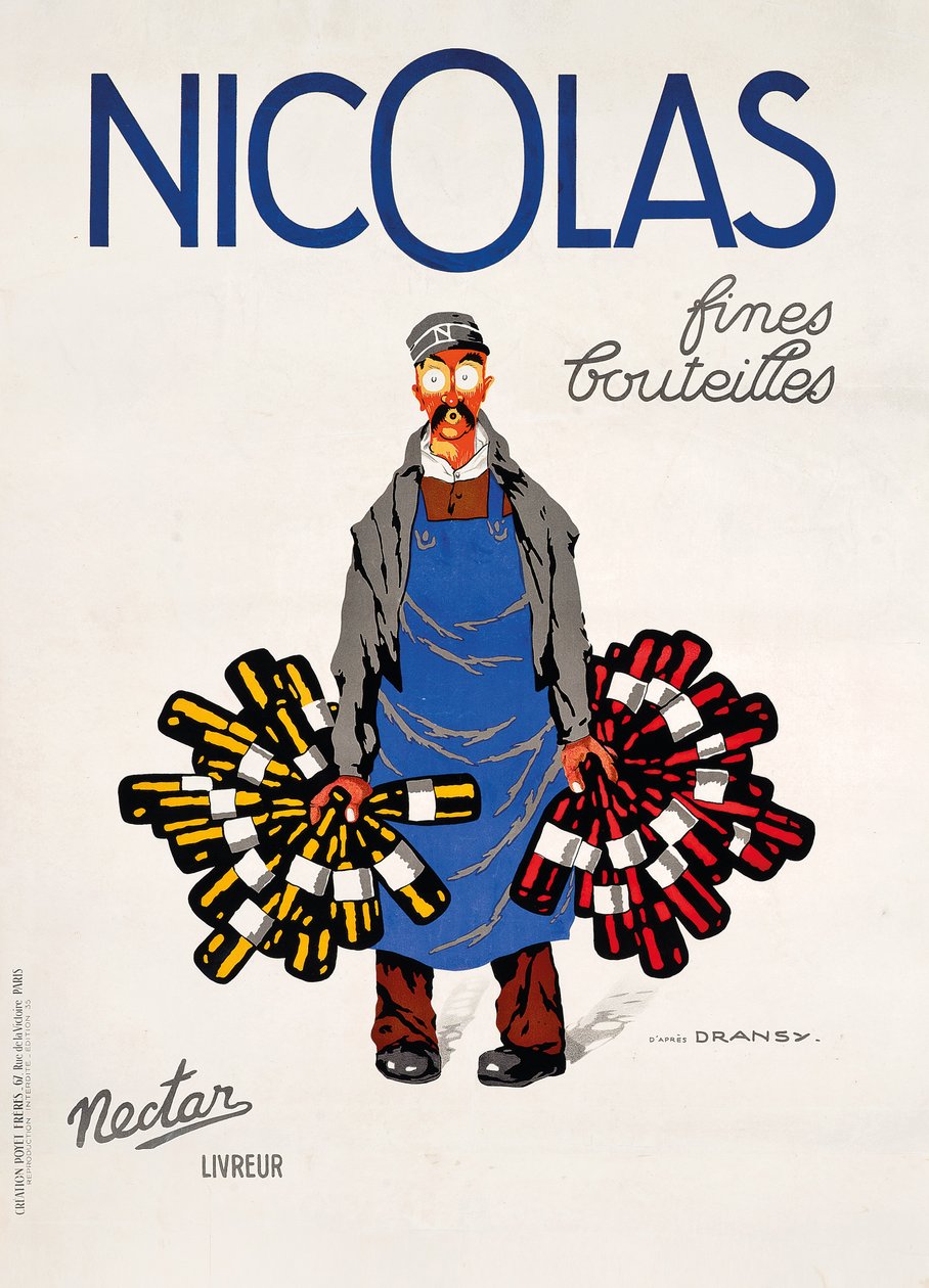 Nicolas, Nektar, ca. 1930 von Jules Isnard Dransy