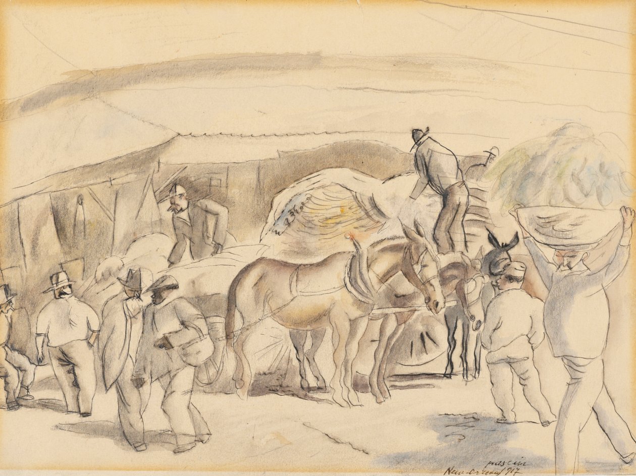 Erntearbeiter von Jules Pascin
