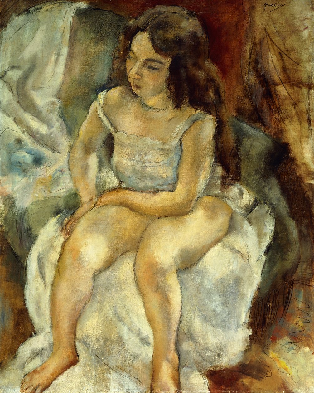 Das Modell, 1928 von Jules Pascin