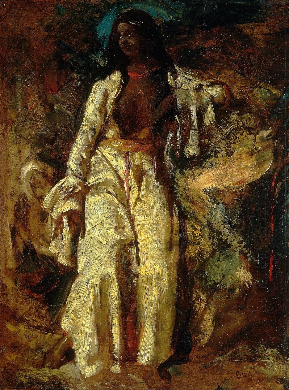 Nubische Frau von Jules Robert Auguste