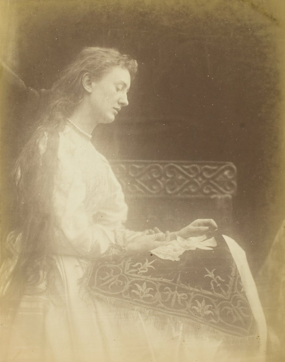 Elaine, ca. 1874 von Julia Margaret Cameron