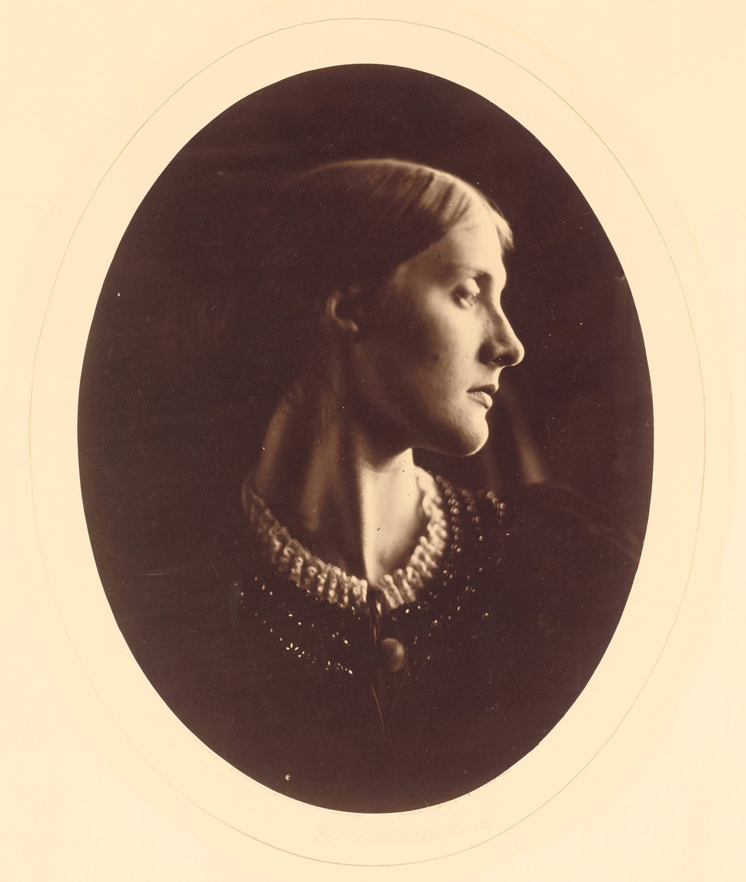 Mrs. Herbert Duckworth, April 1867 von Julia Margaret Cameron