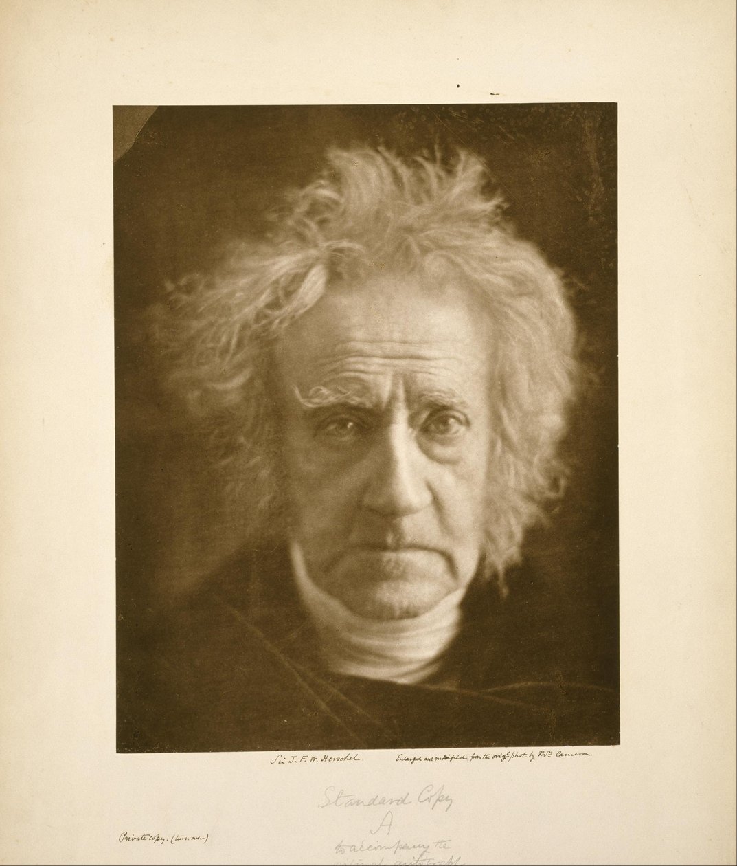 Sir John Frederick William Herschel von Julia Margaret Cameron