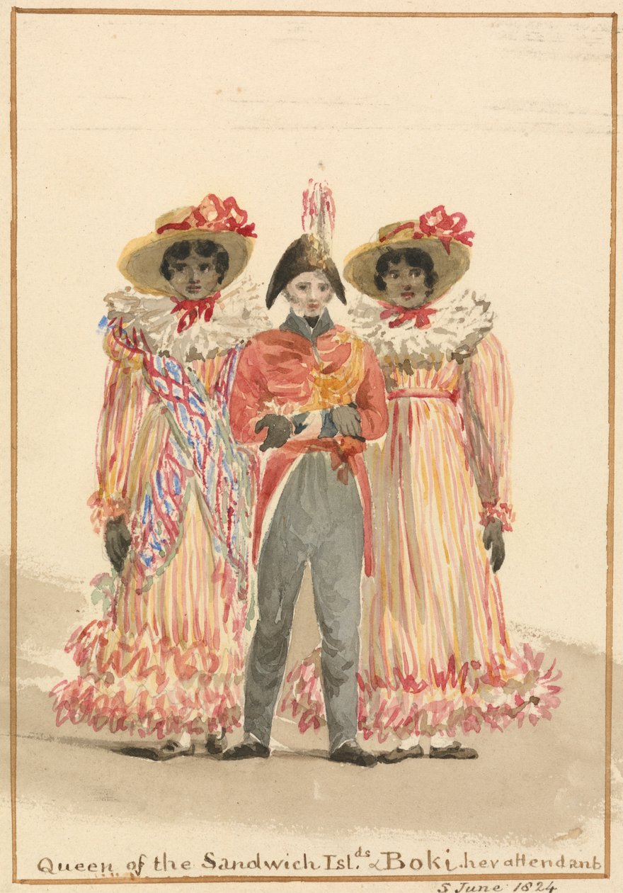 Eine Gruppe der Sandwichinseln von Julia Swinburne