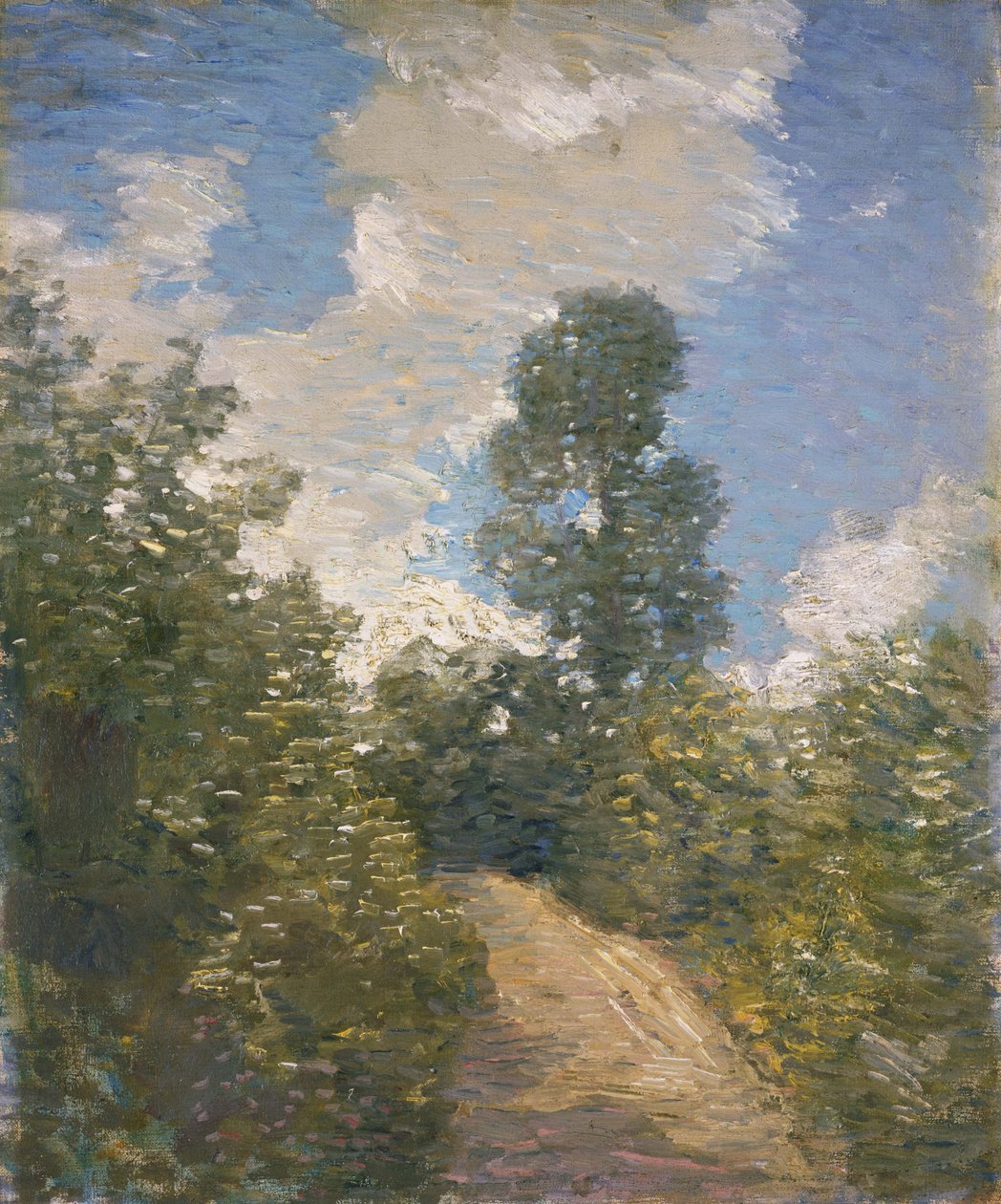 Hinterstraße von Julian Alden Weir