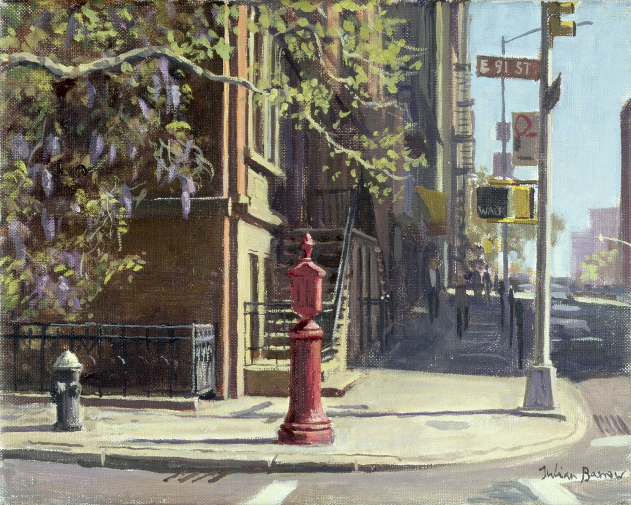 91st Street an der Lexington Avenue von Julian Barrow