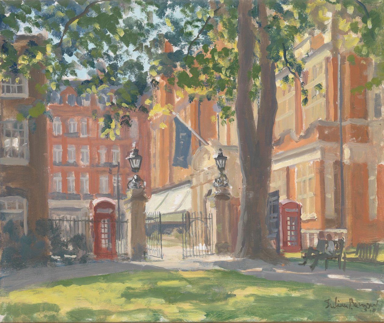 Mount Street Gardens, London von Julian Barrow