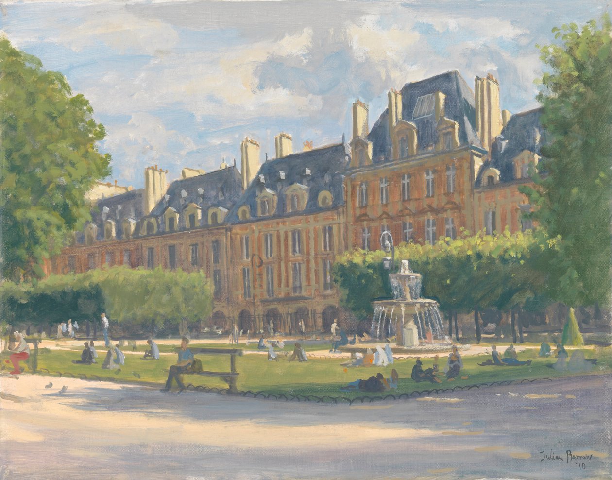 Place des Vosges von Julian Barrow