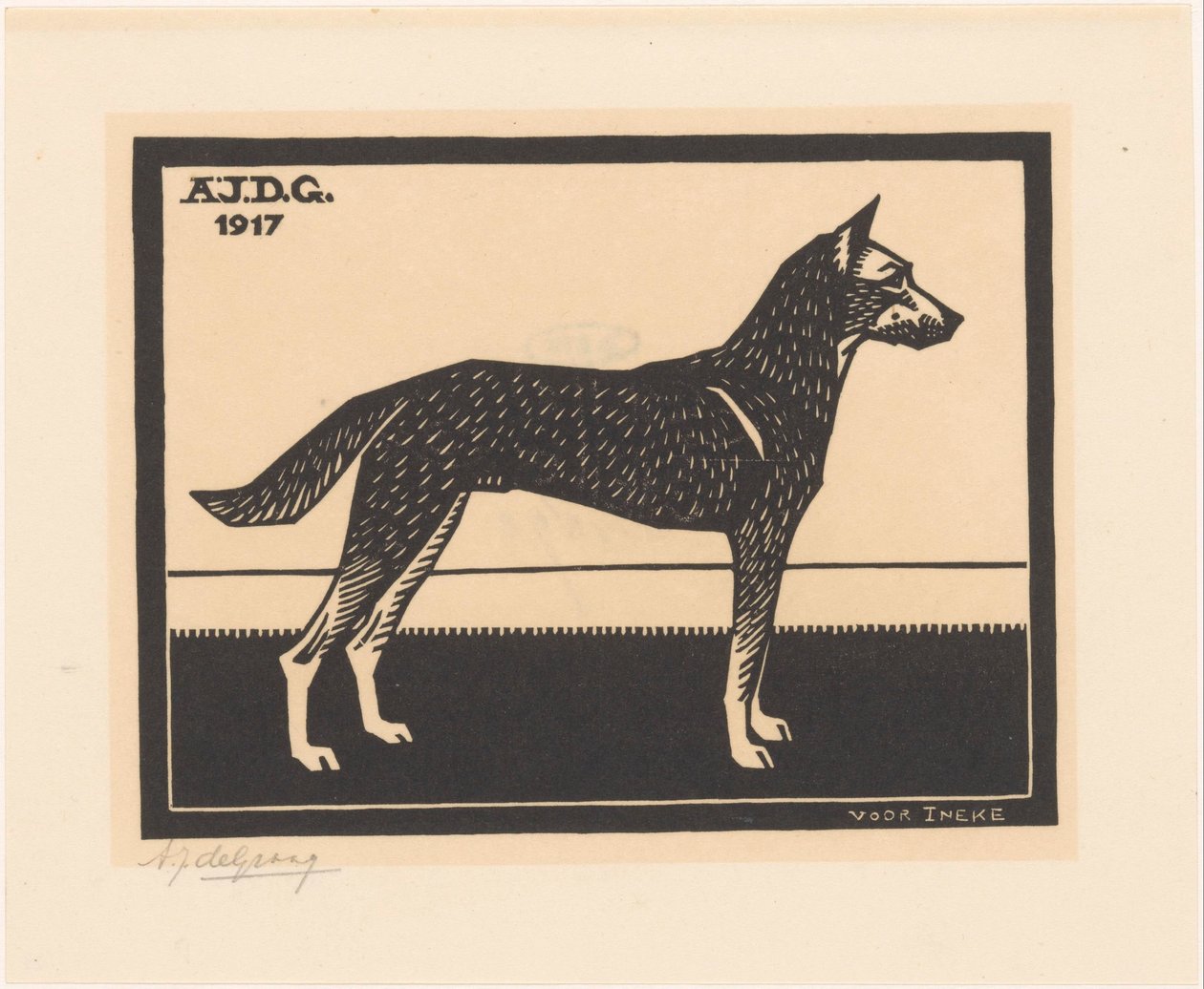 Hund von Julie de Graag