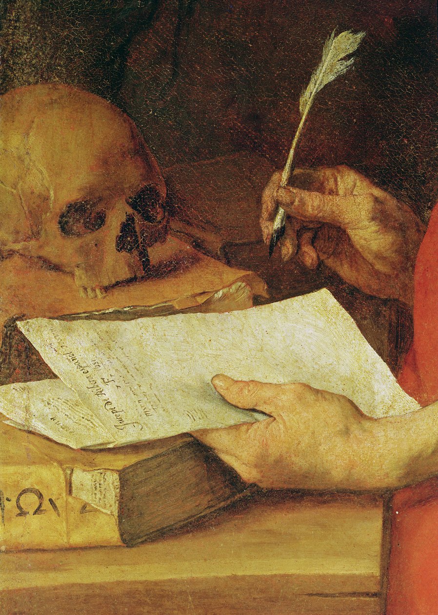 Detail von St. Hieronymus (Detail) von Jusepe de Ribera