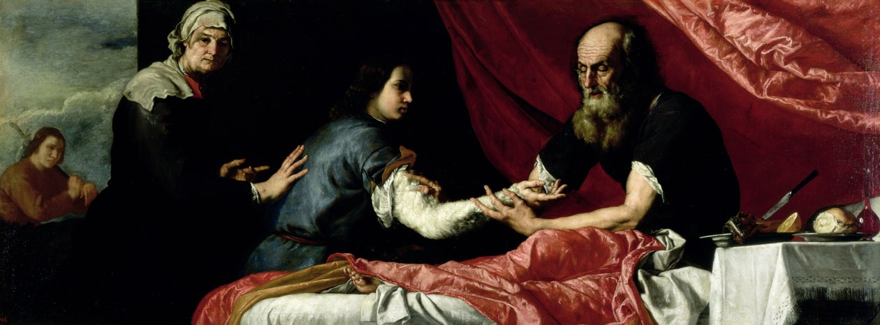Isaak segnet Jakob von Jusepe de Ribera