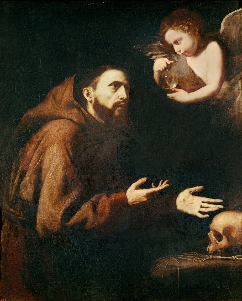 Vision des Heiligen Franz von Assisi von Jusepe de Ribera