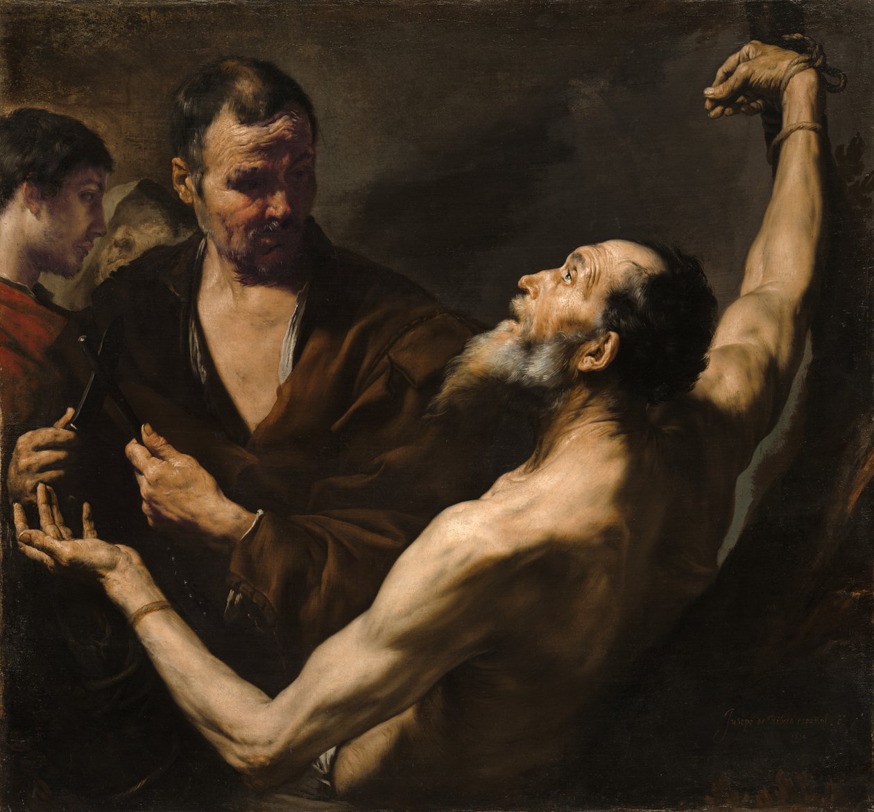 Das Martyrium des Heiligen Bartholomäus von Jusepe de Ribera