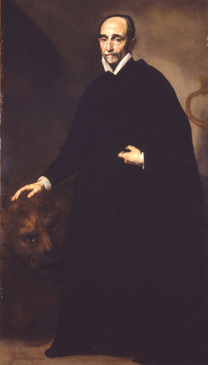Porträt eines Jesuitenmissionars von Jusepe de Ribera