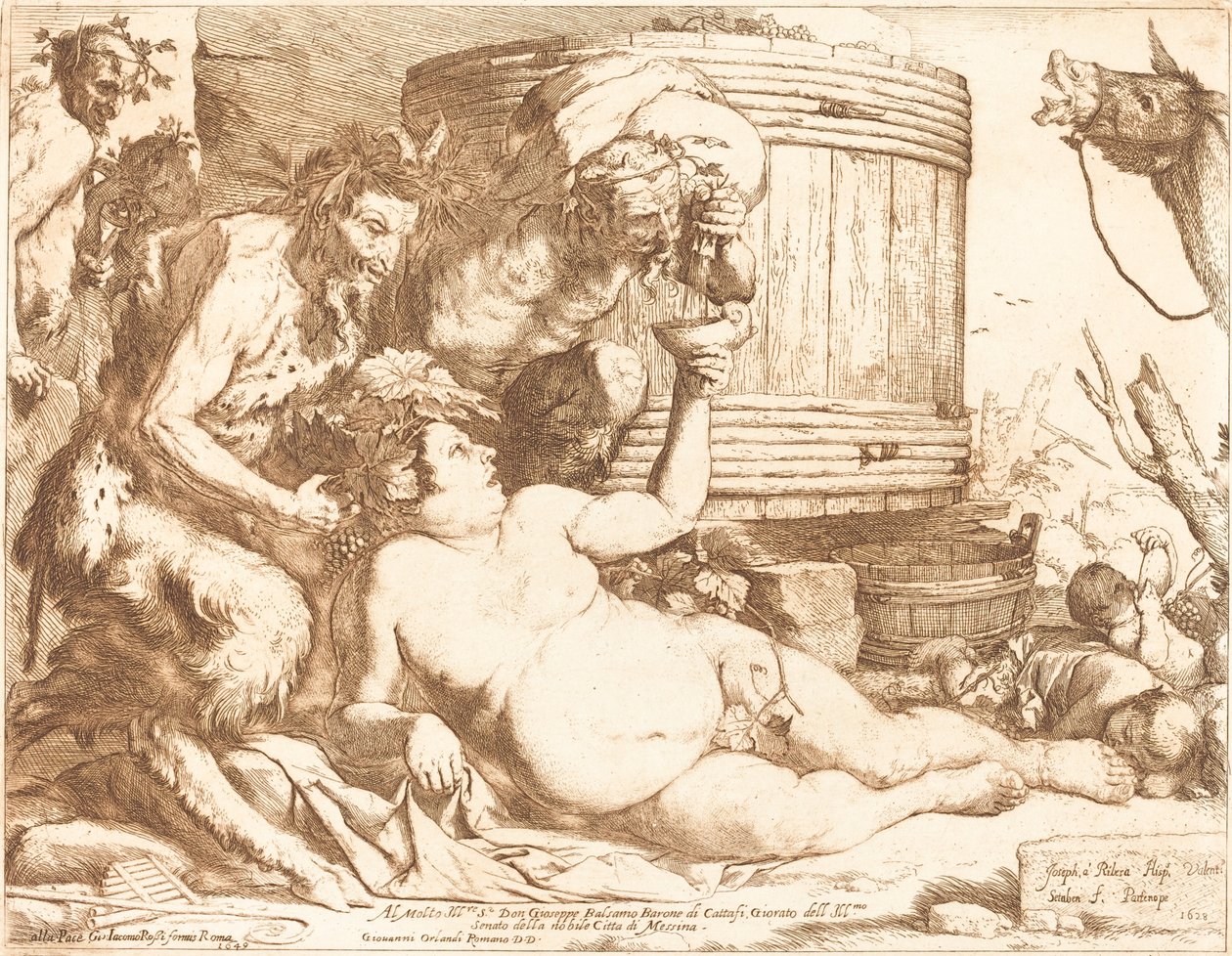 Der betrunkene Silenus von Jusepe de Ribera