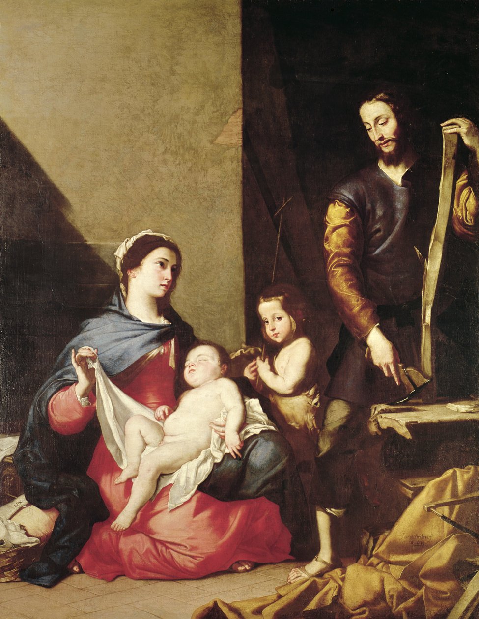 Die Heilige Familie, 1639 von Jusepe de Ribera