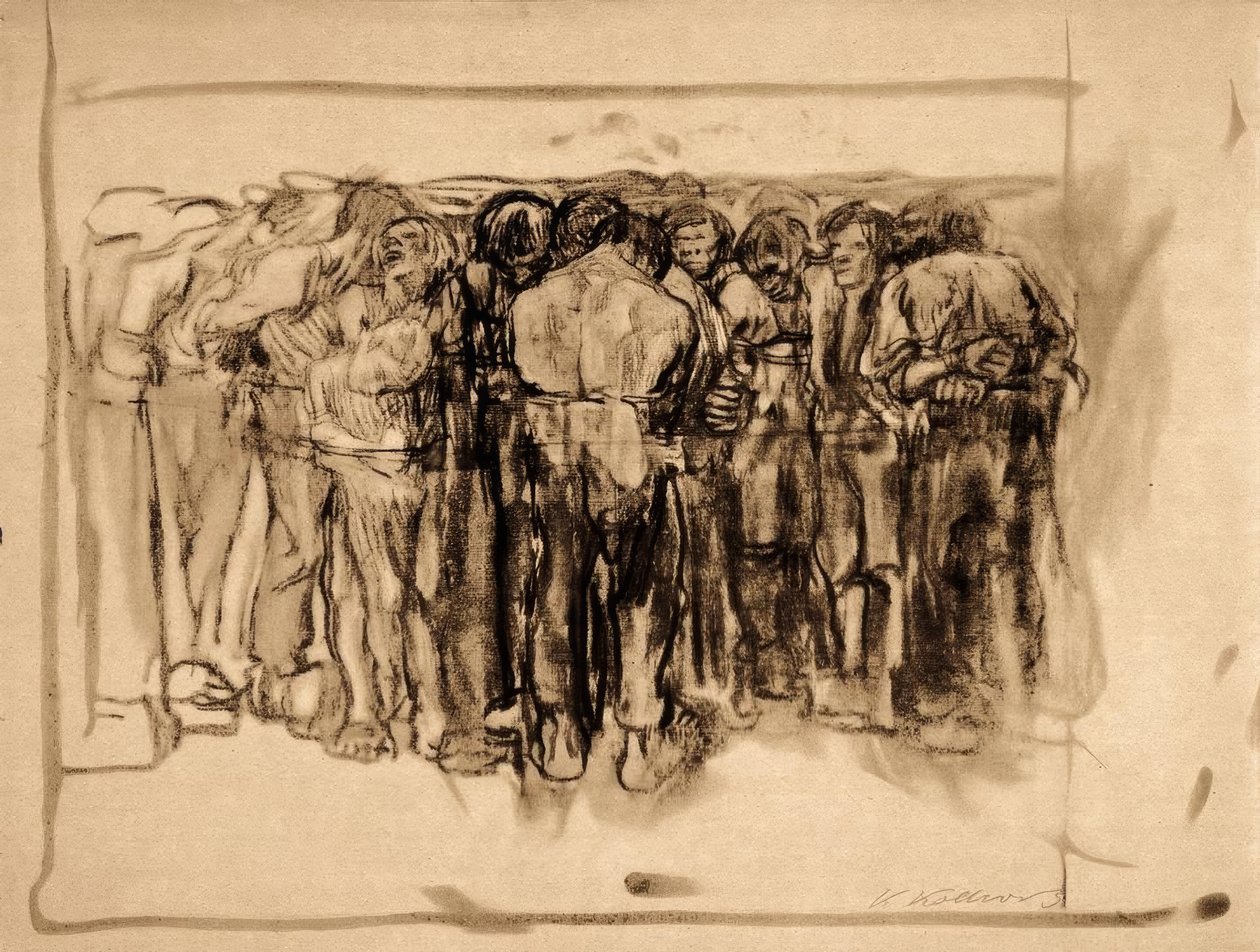 Die Gefangenen von Käthe Kollwitz