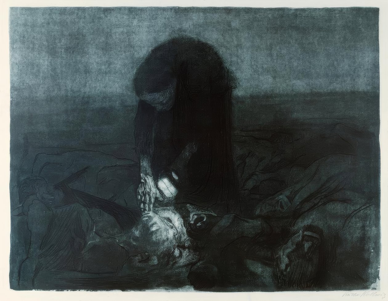 Schlachtfeld von Käthe Kollwitz