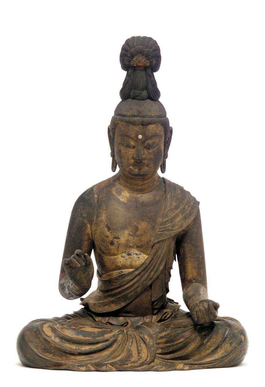 Bodhisattva, Kamakura-Periode, frühes 13. Jahrhundert von Kaikei