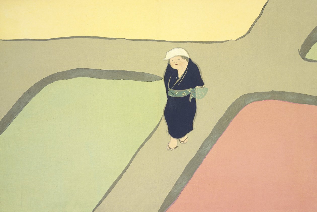 Haru No Taomo, aus Momoyo-gusa von Kamisaka Sekka