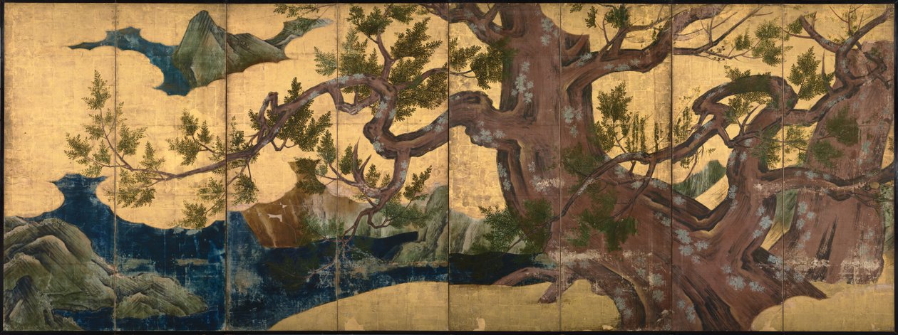 Zypresse von Kano Eitoku
