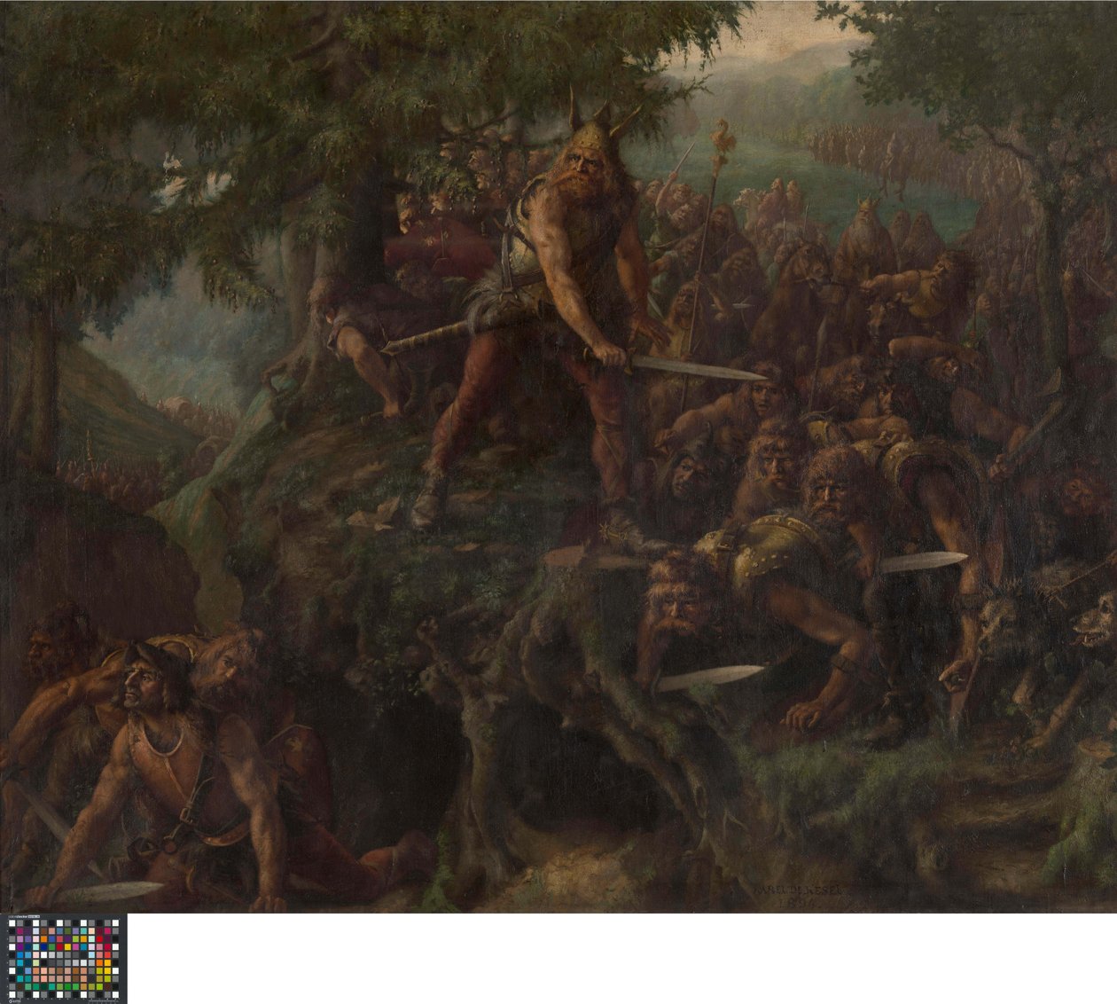 Die römische Invasion in Gallien von Karel De Kesel