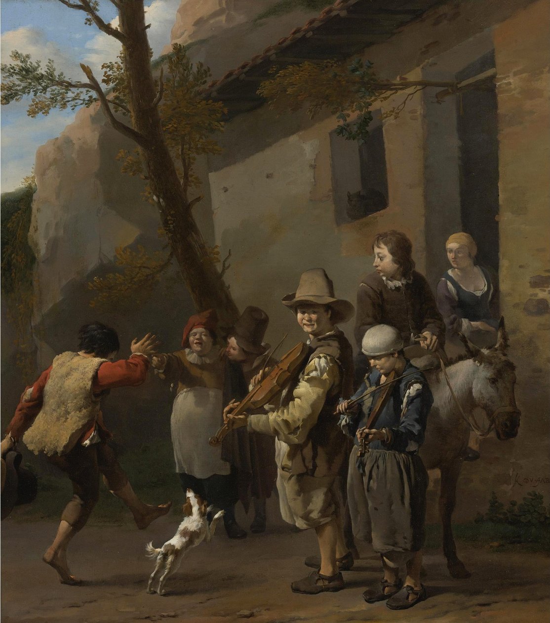 De reizende muzikanten von Karel Dujardin