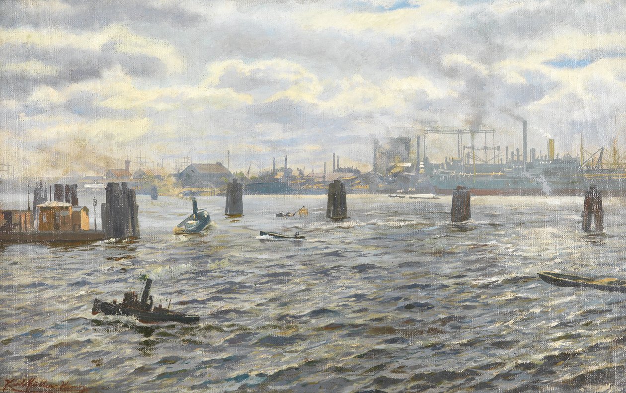 Hamburger Hafen von Karl Josef Müller