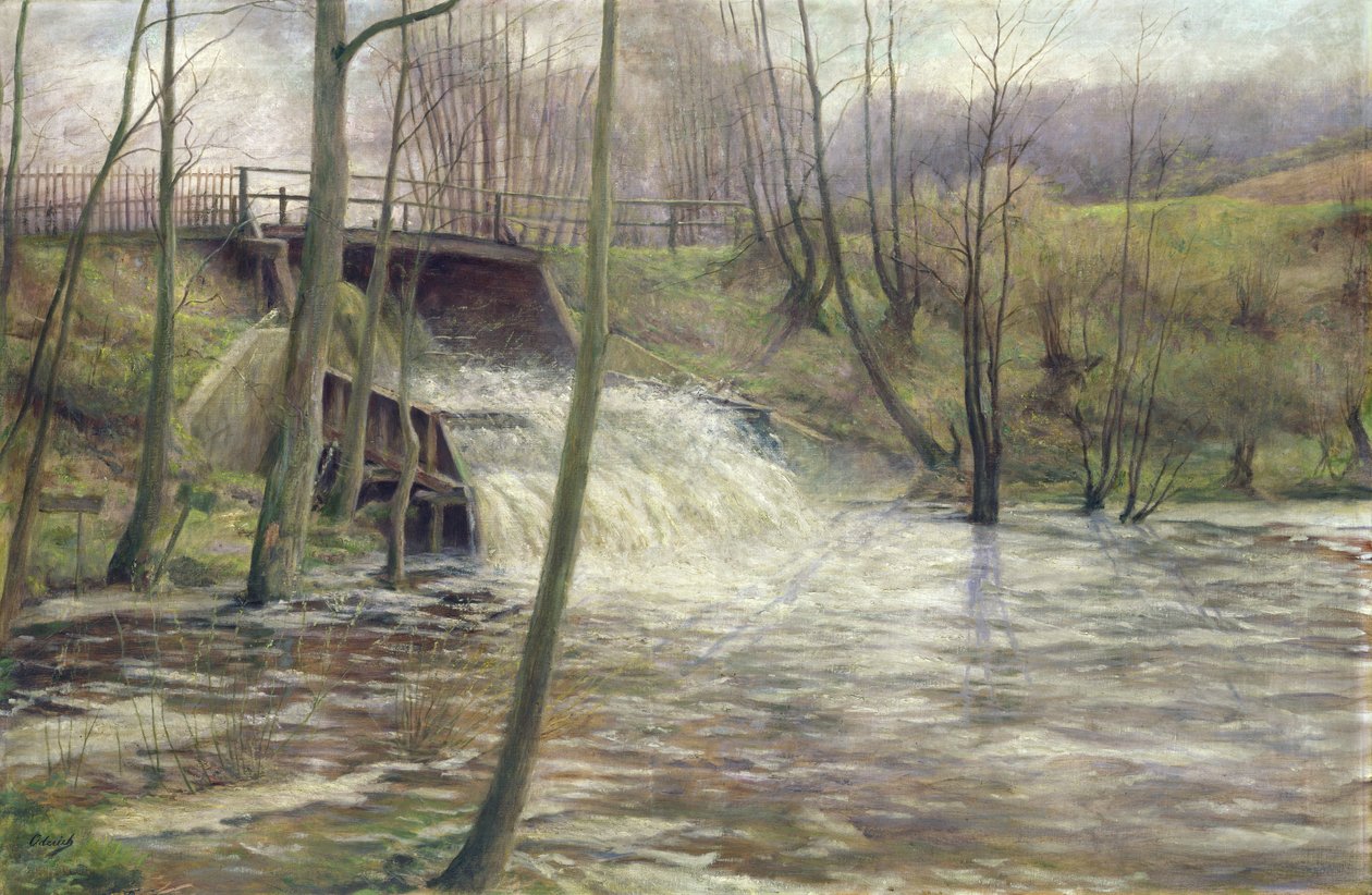 Ein Mühlbach von Karl Oderich