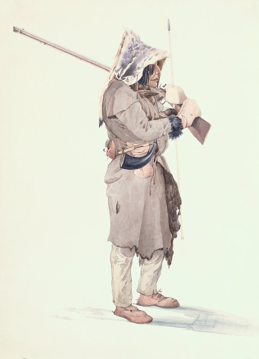 Pasesick-Kaskutau von Karl Bodmer